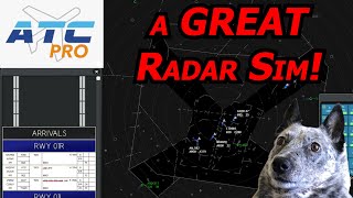 Real Controller plays ATC Pro probably the best TRACON sim ATC Pro Gameplay [upl. by Bartholomeo]