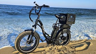 ORAIMO TRCKER 100 Cargo EBike ReviewRange Test  Asbury Park to Fort Hancock [upl. by Yelknirb]