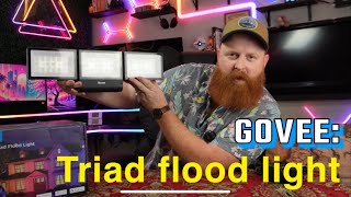 Unboxing Govee Triad Flood Light [upl. by Louie]