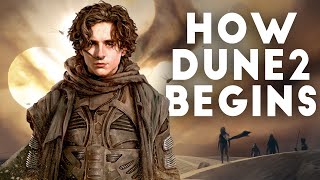 How DUNE Part Two Begins According to the Dune Script [upl. by Adnilema]