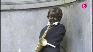 MannekenPis avec un saxophone [upl. by Belldame]