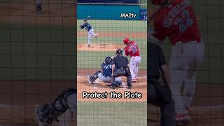 ⚾️Protect the Plate⚾️ With two strikes swing anything close BaseballLife MILB MA2tv [upl. by Towny]