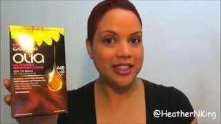 Garnier Olia Oil Powered Permanent Color Review [upl. by Amity]