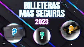 ⛔ LEDGER CANCELADO 💣 TOP 3 MEJORES BILLETERAS FRIAS Cold Wallets del 2023 para CRIPTOMONEDAS [upl. by Corrine696]