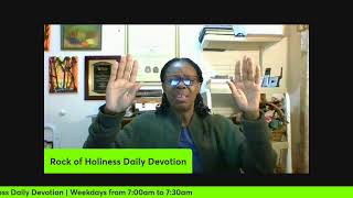 ROCK OF HOLINESS MORNING DEVOTION [upl. by Melonie]