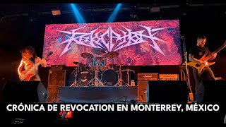 Revocation  Of Unworldly Origin Live in Monterrey México [upl. by Surovy]