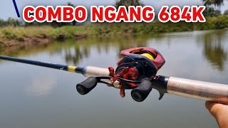 COMBO 684K  Cần Daiwa Sweepfire  Máy Proberos VHC  PE Jof X4 [upl. by Yadnil]