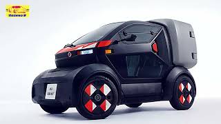 Renault Revamps Twizy as Mobilize Duo and Introduces Bento Cargo Van for Urban Mobility [upl. by Olenta703]