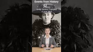 Events from History  4 June 1913  Emily Davison Trampled [upl. by Jae]