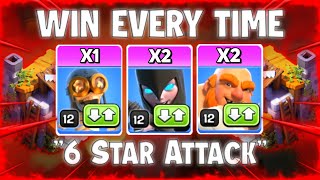 Builder Hall 6 Attack Strategy 2024  Best Bh6 Attack Strategy Clash of Clans [upl. by Laddy]