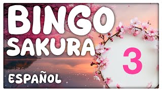 90 Bolas Juego de Bingo Sakura  3 [upl. by Anirav560]