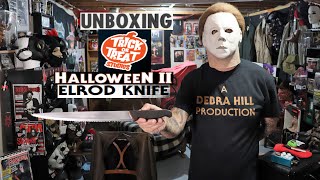 TRICK OR TREAT STUDIOS HALLOWEEN 2 ELROD KNIFE UNBOXING [upl. by Noira643]