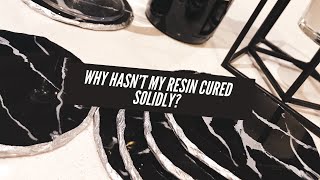 Why Are My Resin Coasters Soft amp Bendy 4 Reasons Why Resin Doesn’t Cure Solidly [upl. by Haroppizt483]