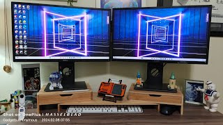 Combo Monitor Stand and Drawers by Epesoware And an R2D2 unboxing [upl. by Tattan]