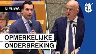 Hilarische interruptie Baudet tijdens coronadebat [upl. by Alleen]