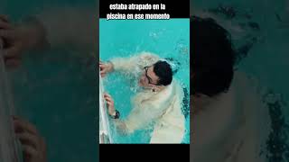 ¡Una pareja y un cocodrilo hambriento quedaron atrapados en una piscina al mismo tiempo shortfeed [upl. by Enelec]