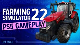 Farming Simulator 22 PS5 Gameplay  Do We Have The XTractor [upl. by Ynahpit107]