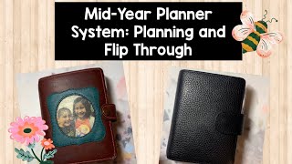 MidYear Planner System— Planning and Flip Through [upl. by Laertnom898]