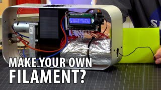 Make Your Own Filament At Home My Review of the FelFil Evo Filament Extruder [upl. by Lucita]