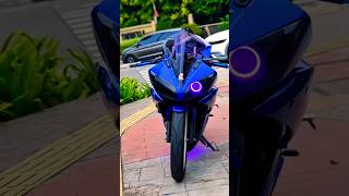 Yamaha R15 V2 modification videoshort automobile motorcycle yamahar15 rider smartphone [upl. by Matejka]