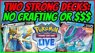 Start Pokémon TCG Live F2P With These FREE amp COMPETITIVE Decks [upl. by Fricke]