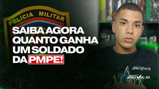 Qual é o VERDADEIRO salário de um SOLDADO PMPE SAIBA A VERDADE [upl. by Idrahs]