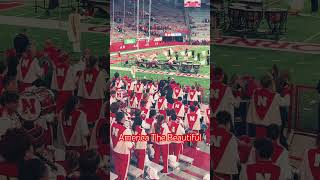 The Cornhusker Marching Band americathebeautiful cmb collegemarching huskers veteransday [upl. by Reave]