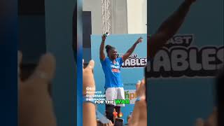 KSI performing THICK OF IT in india  50k people crowded [upl. by Podvin]