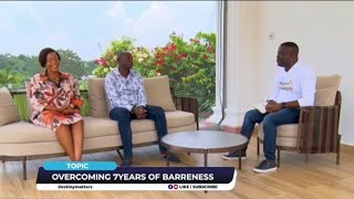 Overcoming 7 YEARS Of Barrenness Destinymatters Up close With Joel And Josephine Kawooya [upl. by Haleehs64]