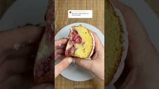 Easy Raspberry Cake  👌🎉 [upl. by Blithe]