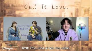 LEE SUNGKYUNG amp KIM YOUNGKWANG  Call It Love disneyplusphilippines  JinHo Bae [upl. by Nirret]