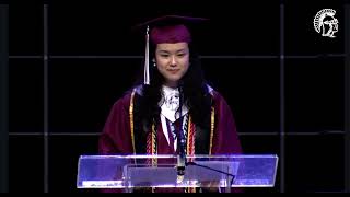 Jenks High School graduation 2022  valedictorian speech [upl. by Chitkara]