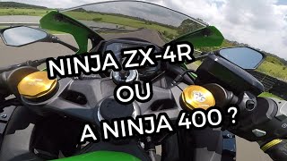 KAWASAKI NINJA ZX4R 2024  TUDO O QUE VOCÊ PRECISA SABER  ONBOARD NA PISTA [upl. by Annayat]