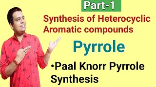 Paal Knorr Synthesis of PyrrolePaal Knorr synthesis of Pyrrole mechanism [upl. by Goldina]