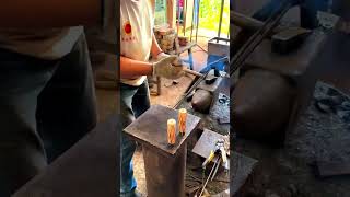 Wood knife handle installation process goodtools smartwork [upl. by Mehelhteb574]