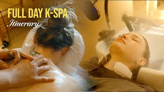 Seoul KSpa Experience from HeadtoToe  Scalp Treatment Body massage Ginseng Aromatherapy [upl. by Goss454]