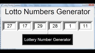 How to Create a Lottery Number Generator in Python [upl. by Eetnwahs66]