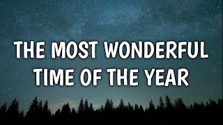 Andy Williams  Its the Most Wonderful Time of the Year Lyrics [upl. by Woodruff791]