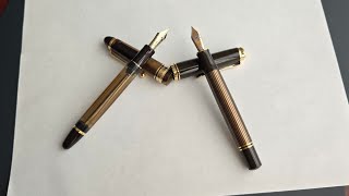 Comparing the Pelikan M800 and the Pilot Custom 823 [upl. by Attennod]