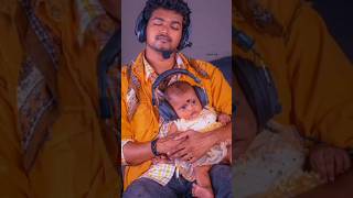 Anbaana Magal vanthaal❤‍🔥❤‍🔥Vijay and his daughter bonding videoShortsCute Editzz [upl. by Boy294]