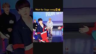 Wait for Suga Swag 😎🤟shorts btsshorts suga ytshorts trendingshorts viralshort [upl. by Arrik87]