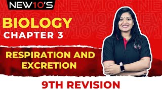 9TH BIOLOGY REVISION  CHAPTER 3 RESPIRATION AND EXCRETION [upl. by Sternick]