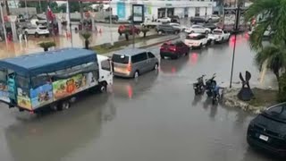 Terceraemisión  Dos muertos inundaciones y cientos de viviendas afectadas por las lluvias en RD [upl. by Coussoule]