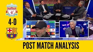 Liverpool Smashed Barcelona 4 0 Full Match Analysis  Klopp and mourinho Reactions [upl. by Asor883]