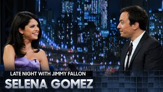 Selena Gomez Makes Jimmy Her Special Texas Popcorn  Fallon Flashback Late Night with Jimmy Fallon [upl. by Boone]