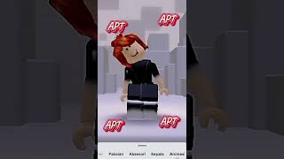 APT ROBLOX nanaoffieecerobloxrobloxeditrobloxindonesia capcut [upl. by Trudey]