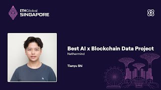 Best AI x Blockchain Data Project  ETHGlobal Singapore 2024 [upl. by Ettesus696]