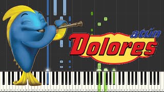 Atún Dolores Jingle  CANCIONES que se hicieron MEME en PIANO [upl. by Koren]