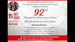 The Diocesan Church Army Anniversary Service [upl. by Rolyt]