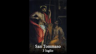 ECCO CHI È SAN TOMMASO APOSTOLO [upl. by Ymassej]